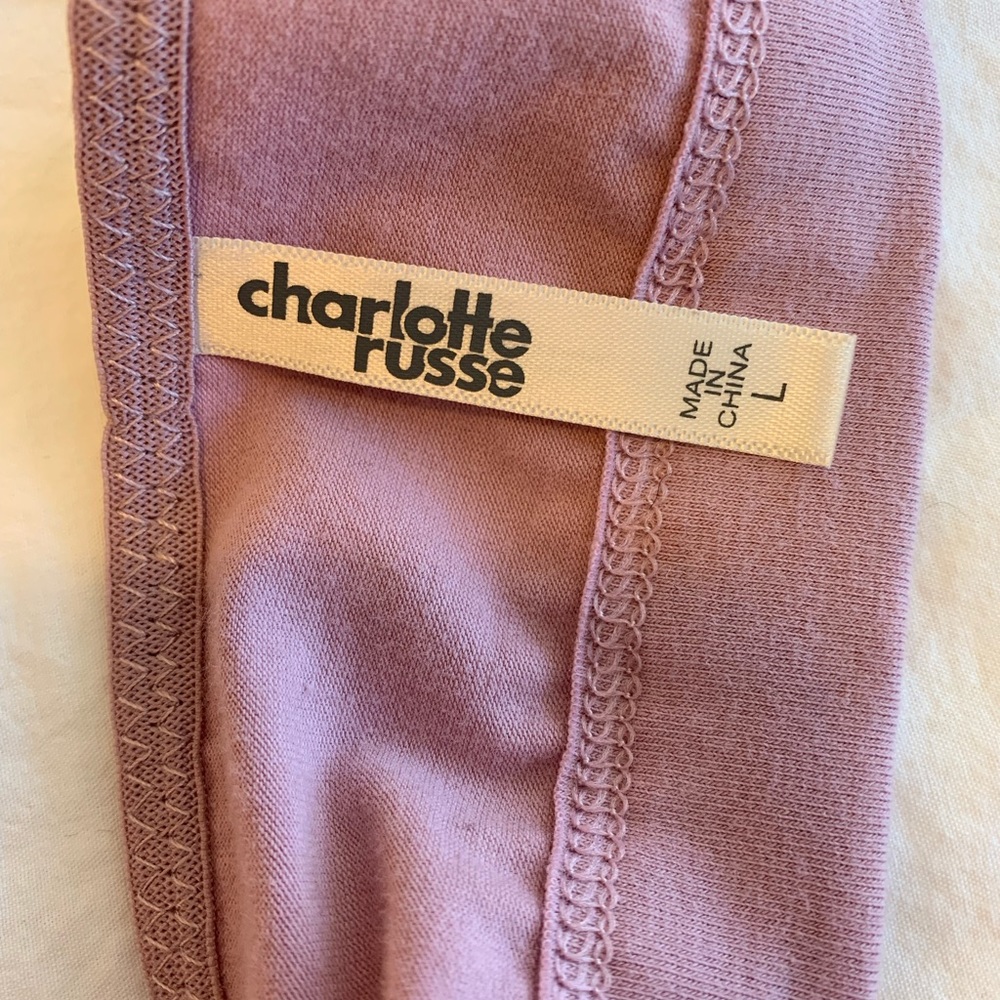 NWT Pink Bralette Size Large - Picture 6 of 7